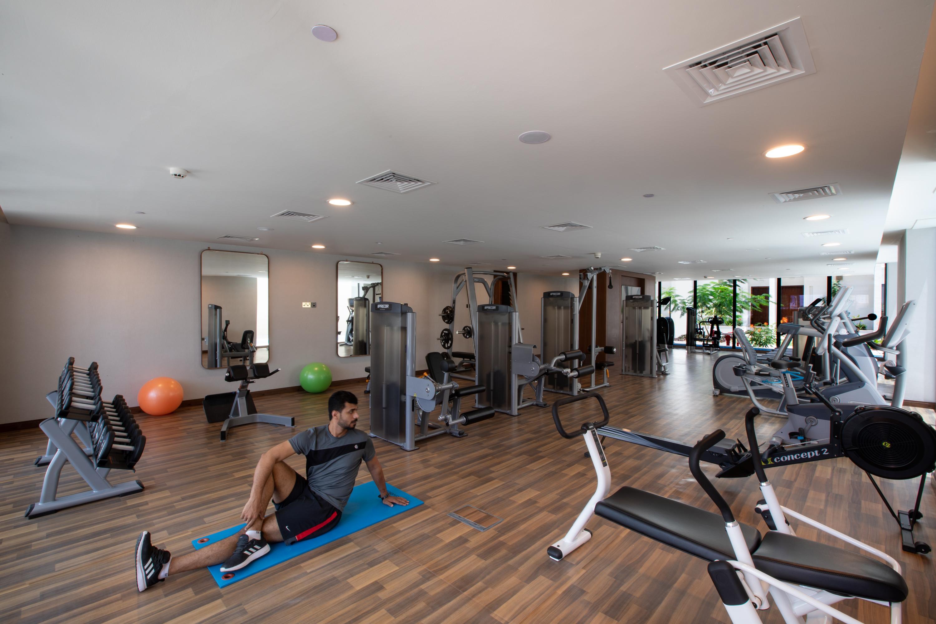Millennium Resort Salalah Esterno foto The gym at the hotel